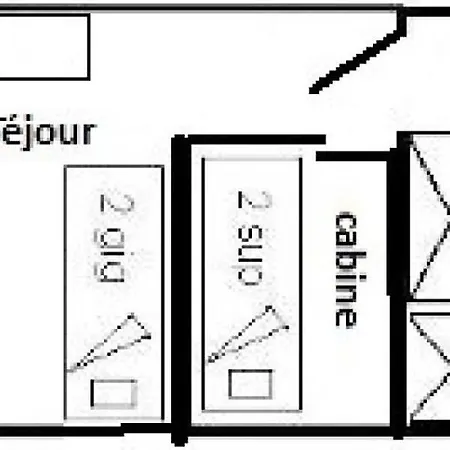 Le France - 3/4 Pers - Le France - Plagne Centre Mae-1784 *
