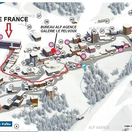 Le France - 3/4 Pers - Le France - 536r - Plagne Centre Mae-1784 La Plagne